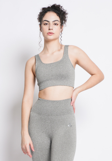 Athena Collection: Premium Seamless Padded Square Neck Sports Bra