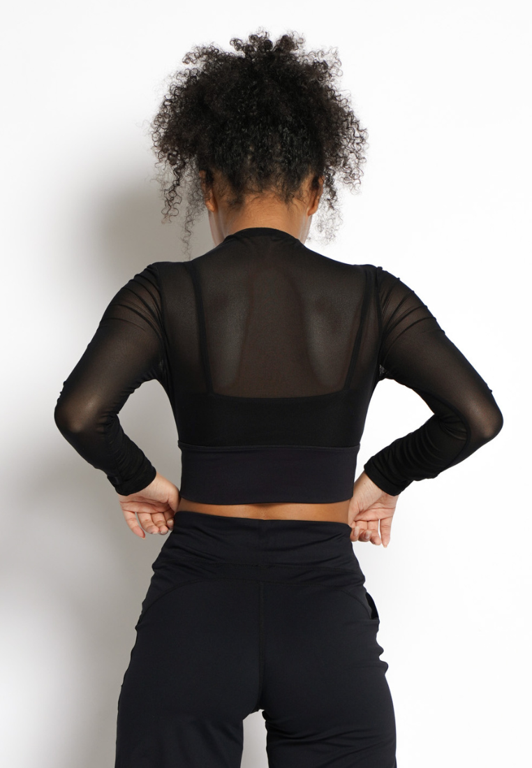 Tamia Long Sleeve Crop Top