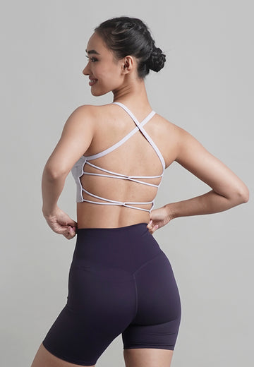 Core Collection: Lana Cross Back Seamless Sports Bra