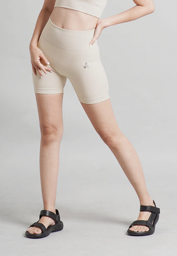 London Collection: High Waist Seamless Active Shorts