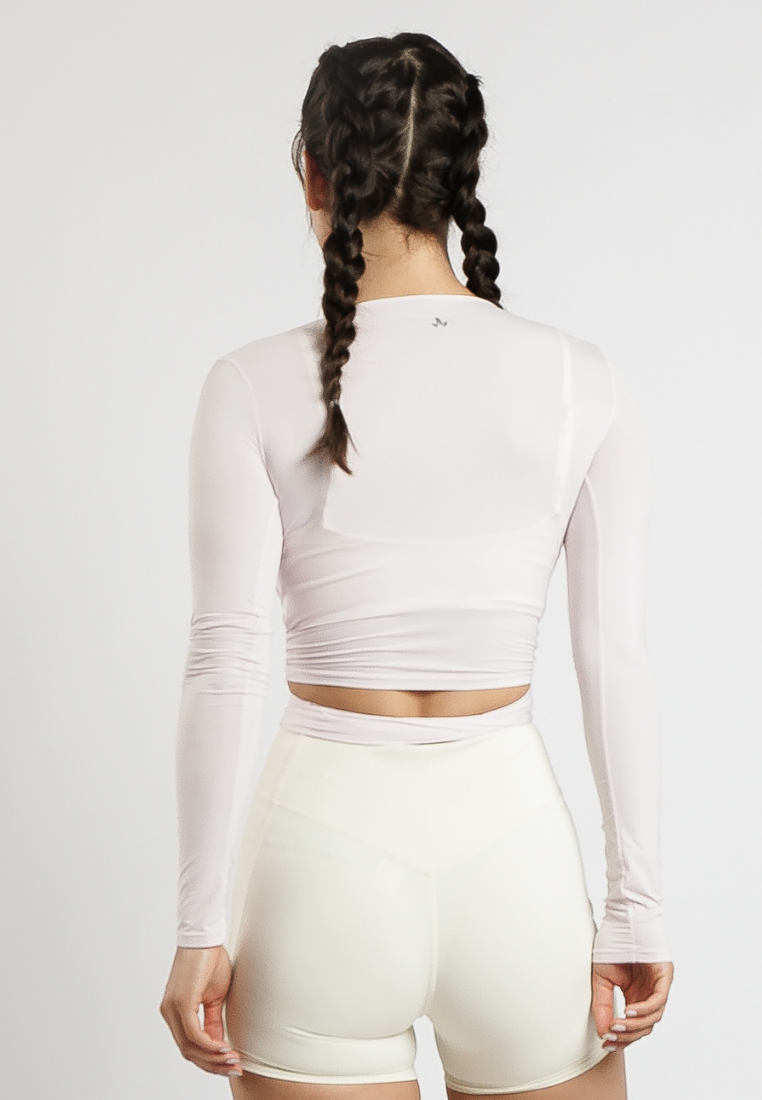 Natalia Ballet Premium Soft-Touch Long Sleeve Wrap Top