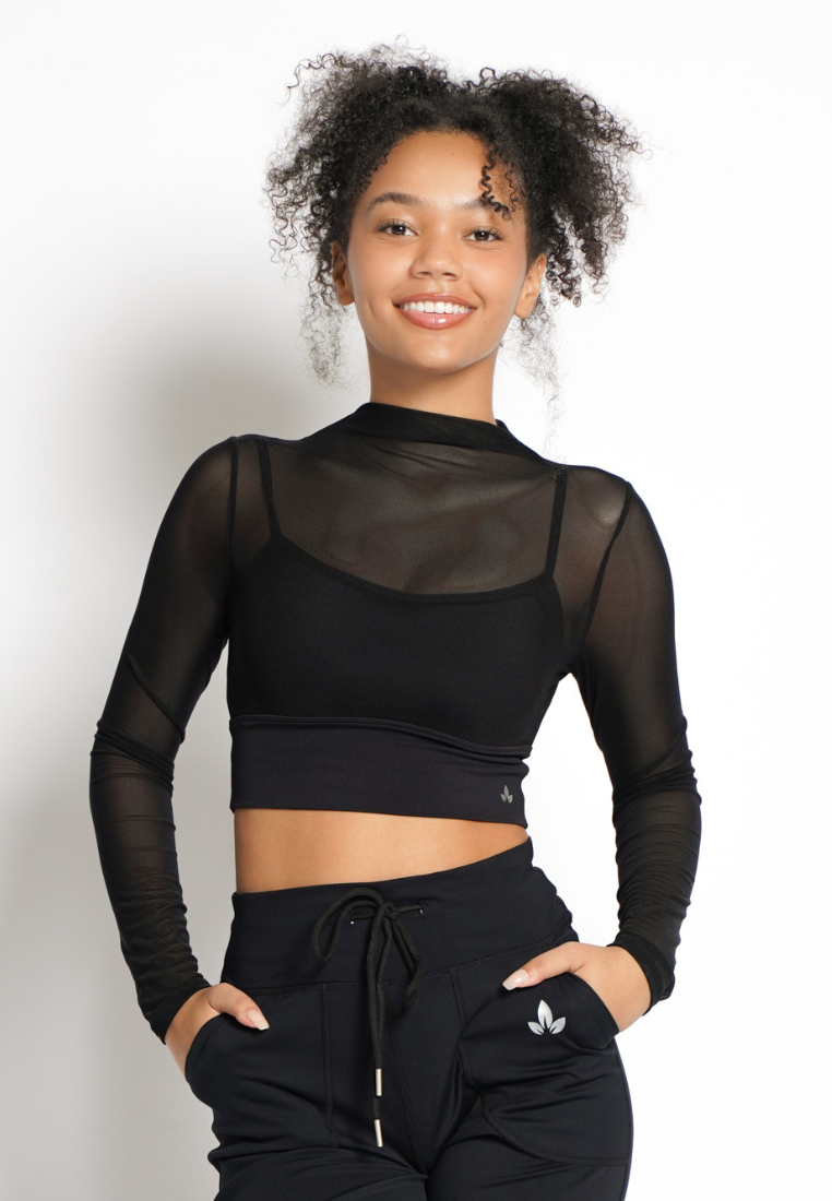 Tamia Long Sleeve Crop Top