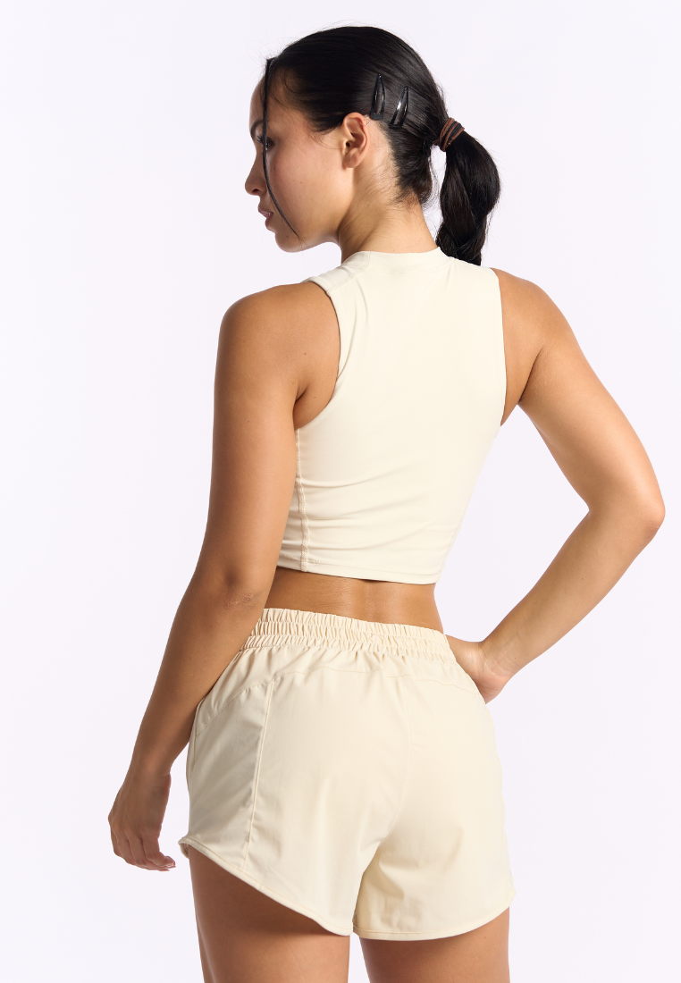 Selena Sports Halter Neck Cropped Top