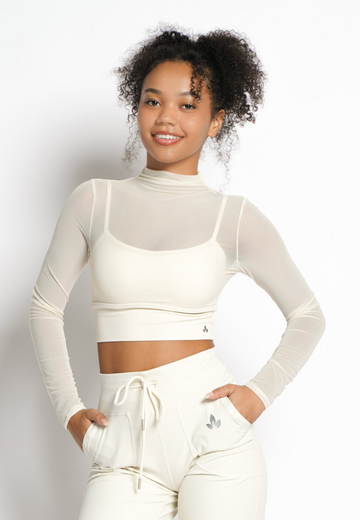 Tamia Long Sleeve Crop Top