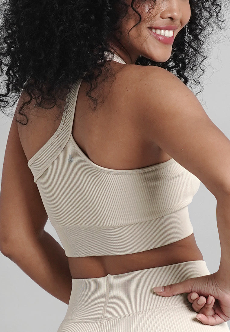 Blair Collection: Premium Non-Padded Seamless One Shoulder Sports Bra