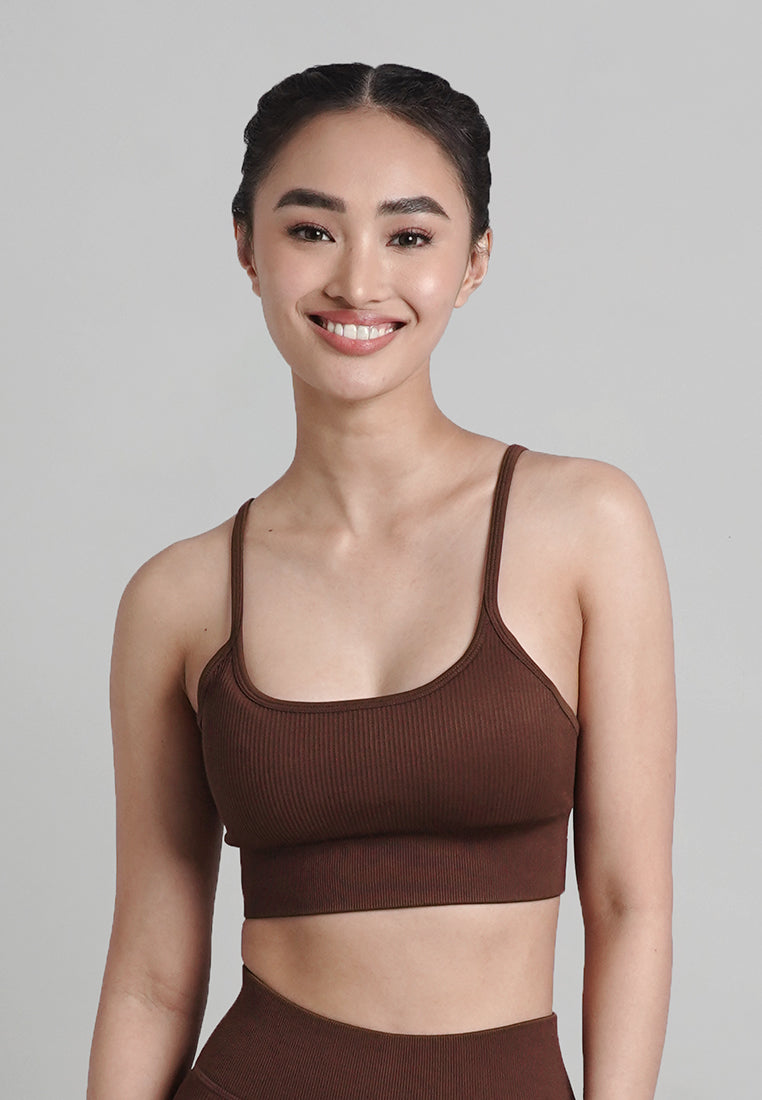 Blair Collection: Premium Seamless Padded Square Neck Sports Bra
