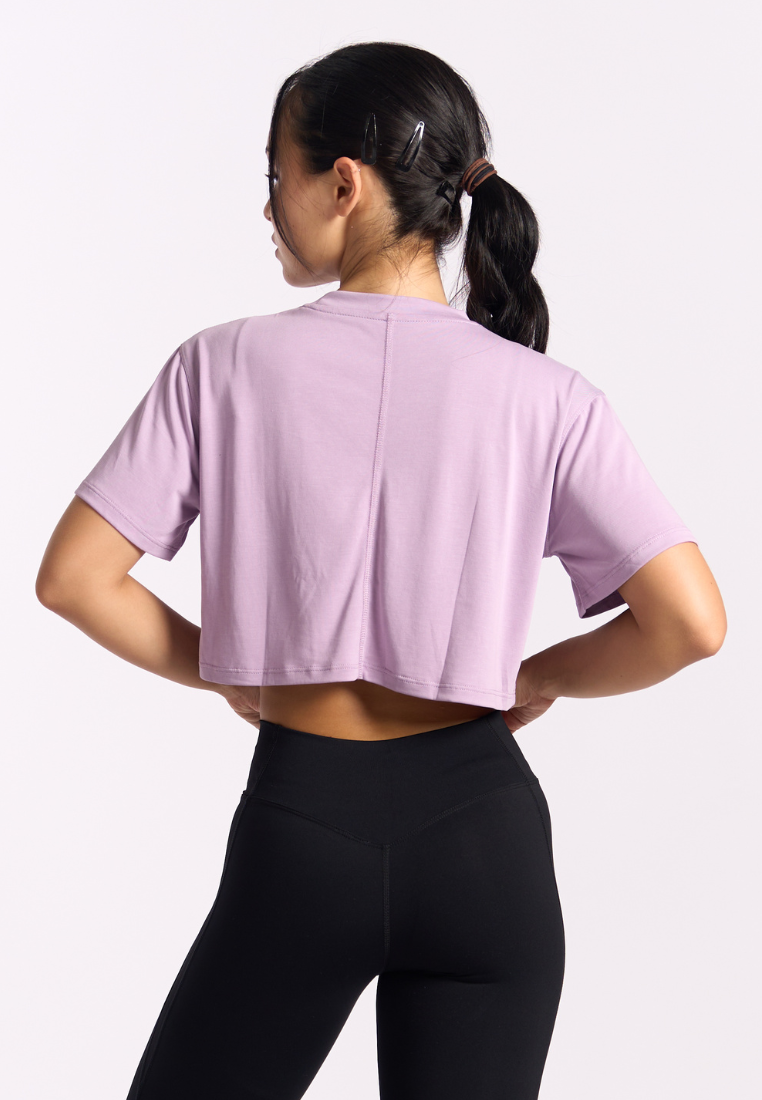 Brea Relaxed Fit Exercise Crop Top