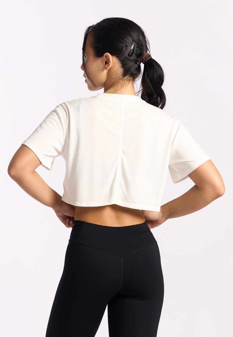 Brea Relaxed Fit Exercise Crop Top