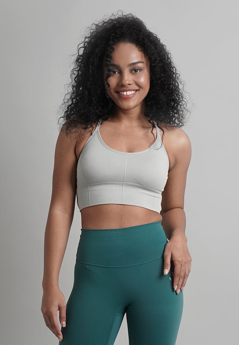 Core Collection: Lana Cross Back Seamless Sports Bra