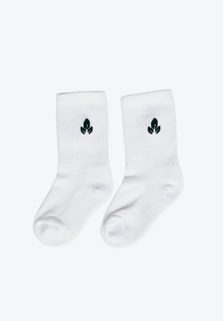 Core Collection: Kids Cotton Terry Sole School Crew Socks