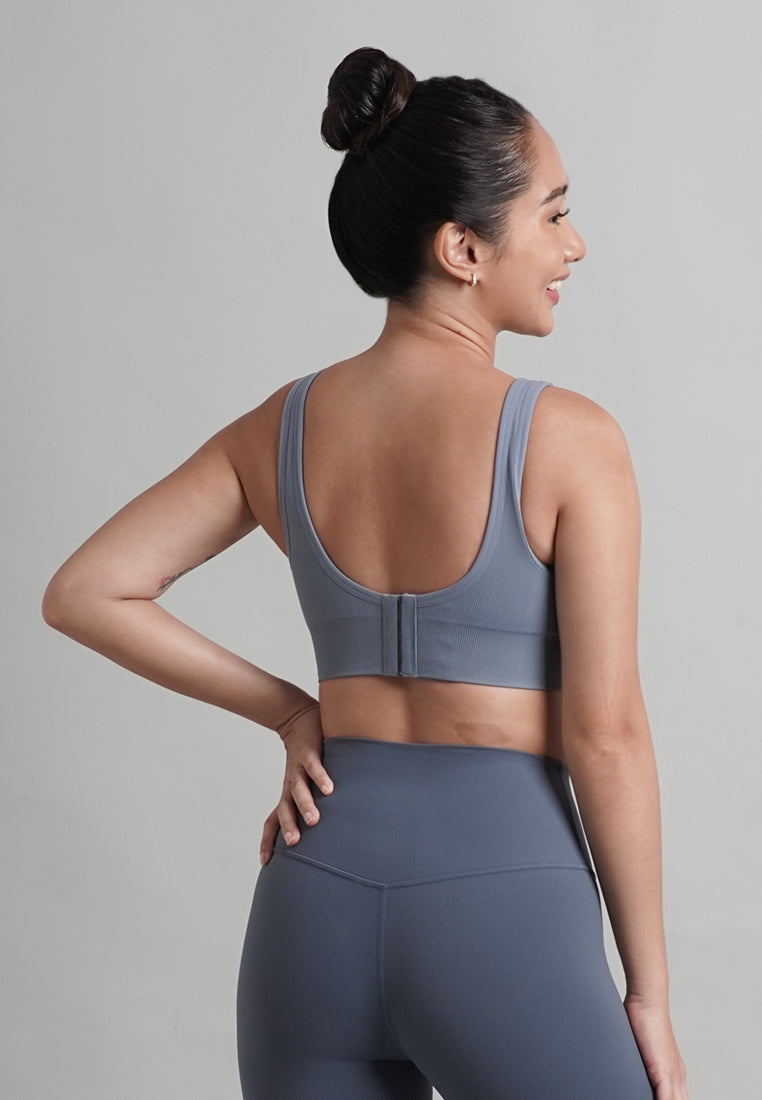 Core Collection: Padded Haven Seamless Sports Bra: Petite to Plus Size