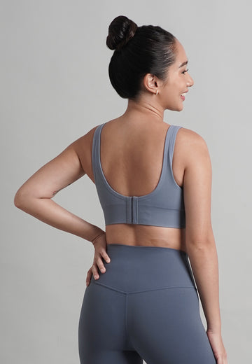 Core Collection: Padded Haven Seamless Sports Bra: Petite to Plus Size