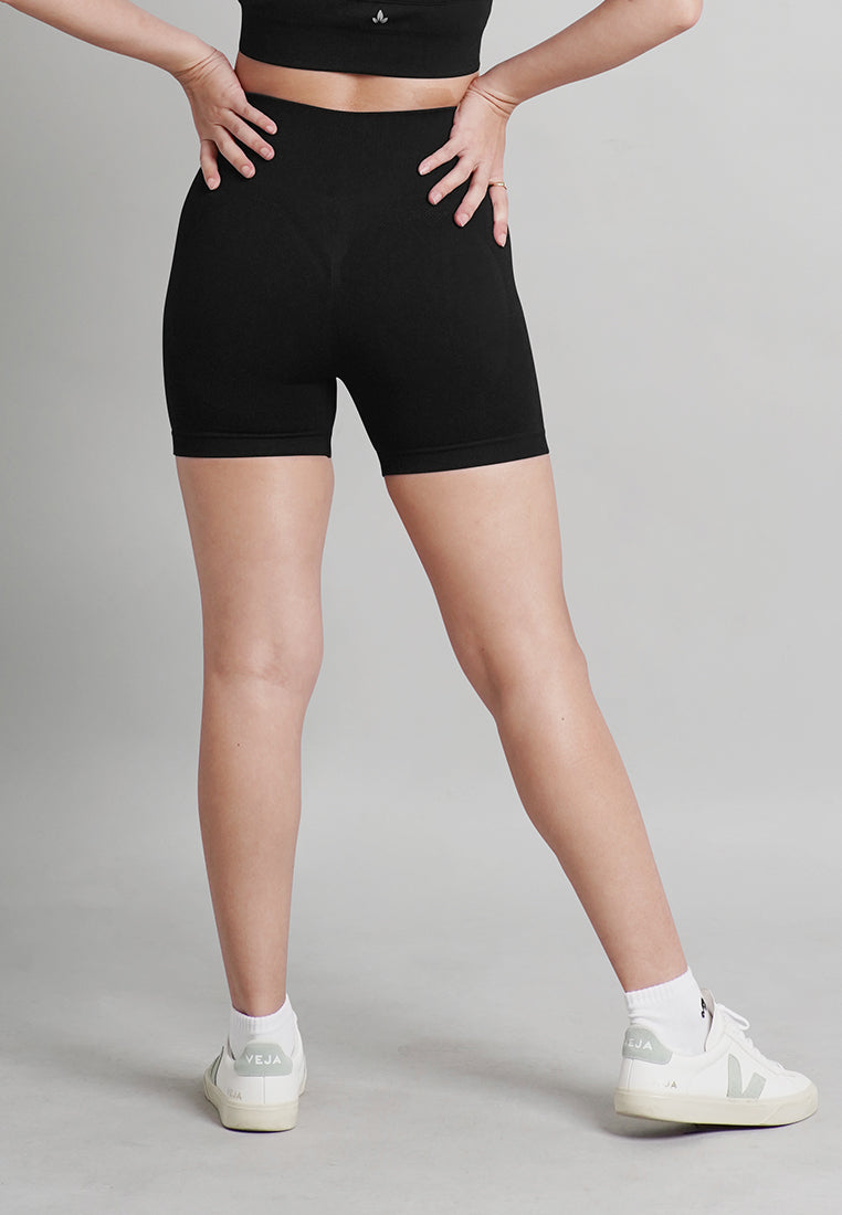 London Collection: High Waist Seamless Active Shorts
