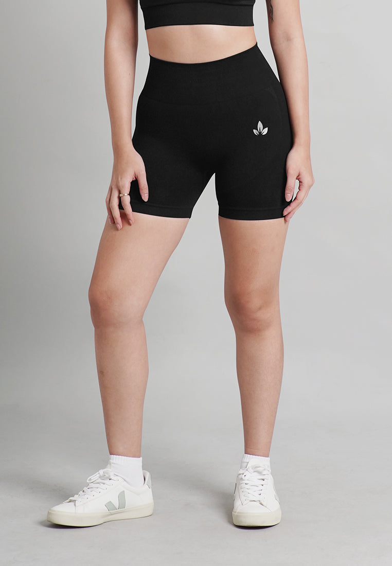 London Collection: High Waist Seamless Active Shorts