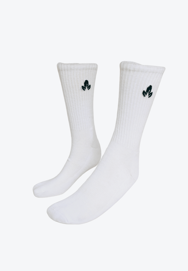 Core Collection: Mens Cotton Terry Sole Sports Crew Socks Set of 3