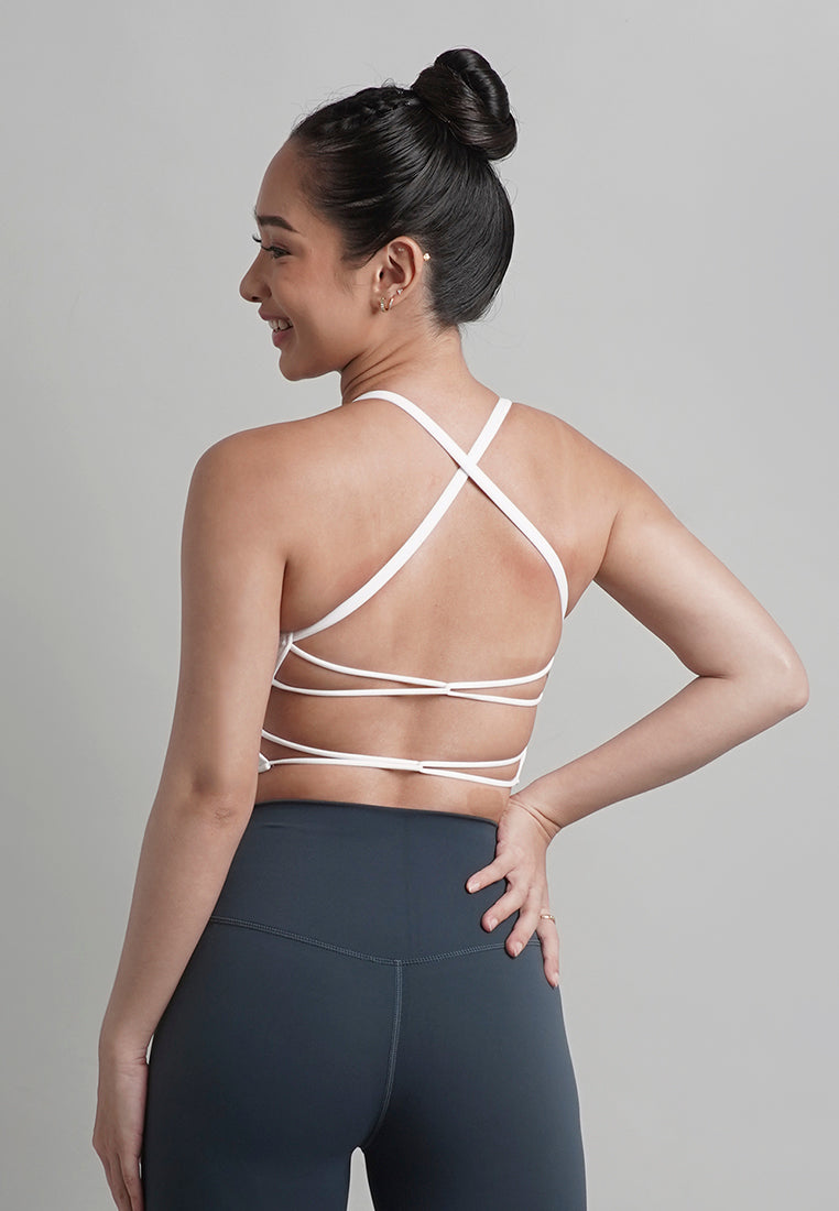 Core Collection: Lana Cross Back Seamless Sports Bra