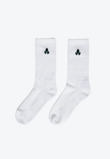 Core Collection: Womens Cotton Terry Sole Sports Crew Socks