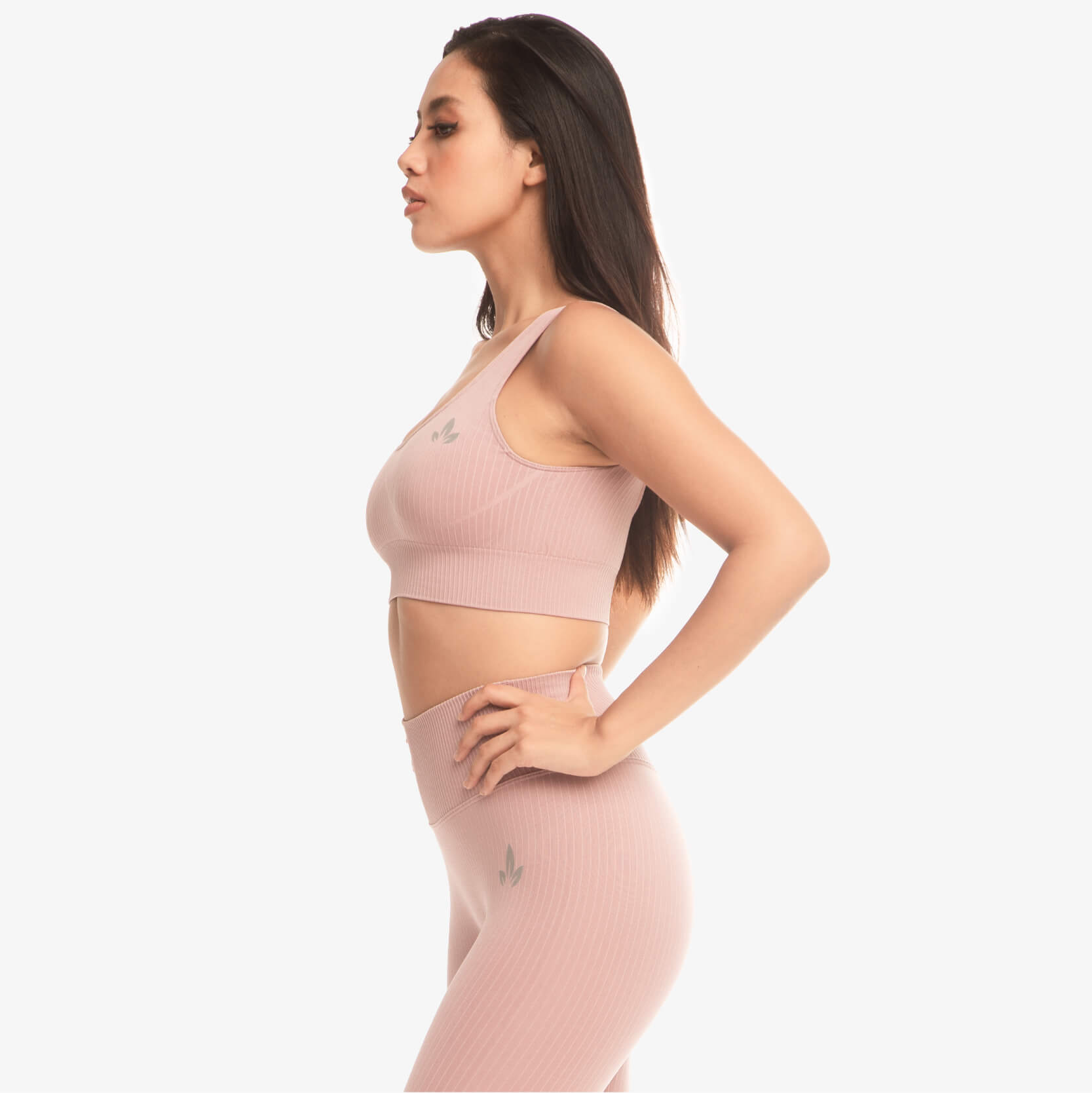 HANA HOOK BACK CROP TOP BRA - Lotus Active Wear